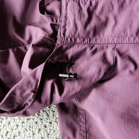 Eddie Bauer Women's Hooded Zippered Coat in Eggplant Size XL - Picture 3 of 11